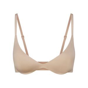 Skims Wireless Form Push up Plunge Bra Sand Size 32C